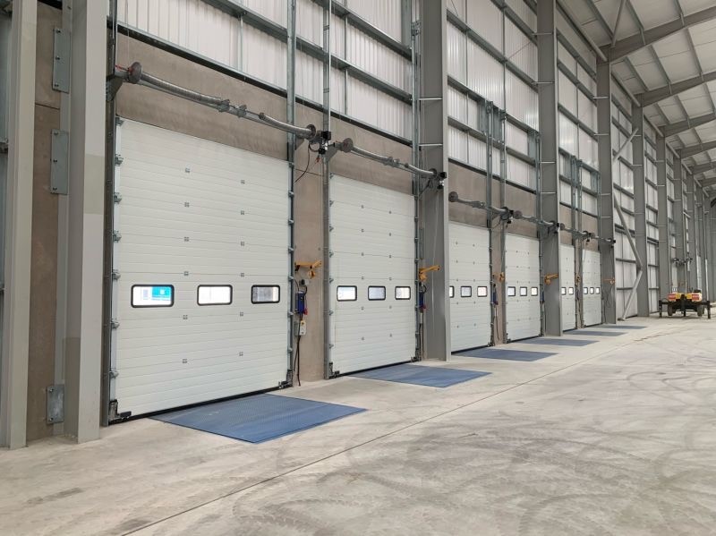 Zdjęcie brama segmentowa