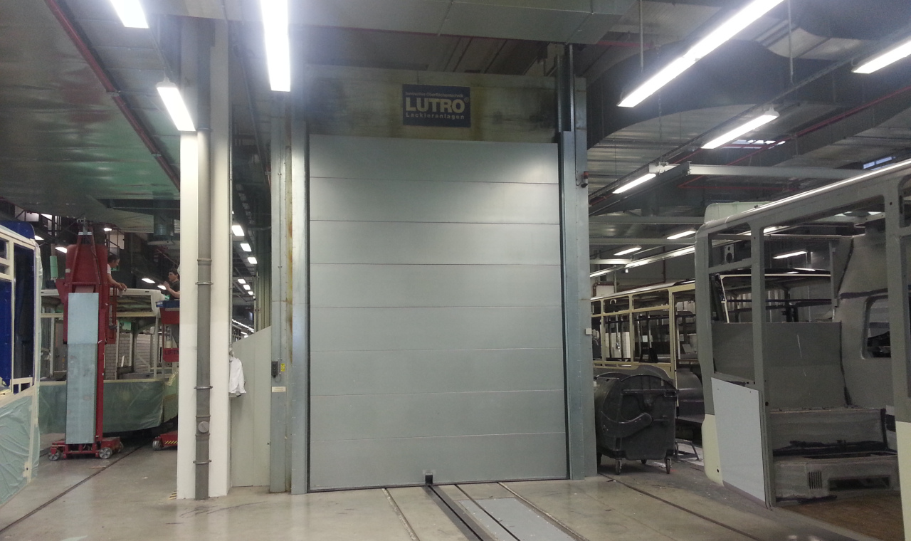 Zdjęcie brama segmentowa